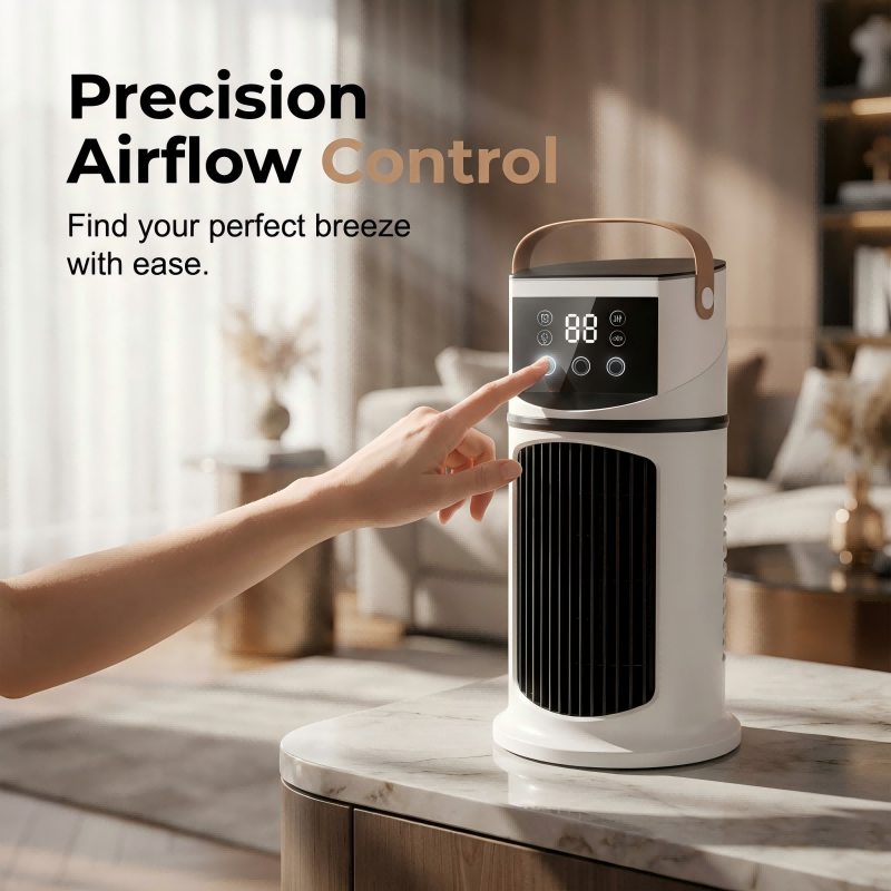 📢📢 50% OFF ❄️The quiet USB water cooler with 9 speed settings & RGB lighting For a limited time only – summer offer☀️