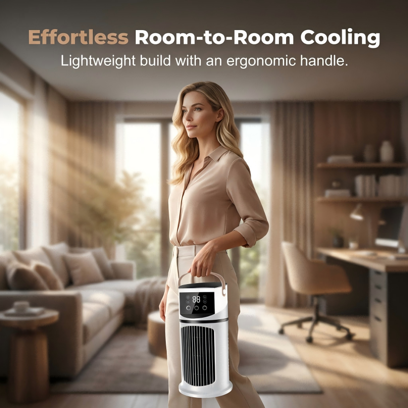 📢📢 50% OFF ❄️The quiet USB water cooler with 9 speed settings & RGB lighting For a limited time only – summer offer☀️