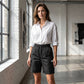 🆕👖50% OFF！✨ 2026 New Arrival! Women's Elastic Waist Drawstring Cargo Shorts