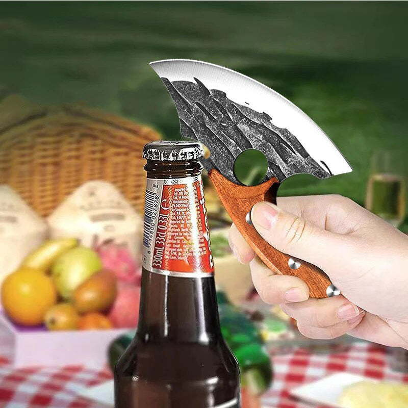 🔥While Supplies Last 50% OFF!🎉 Hand-Forged Mini Cleaver Knife with Sheath