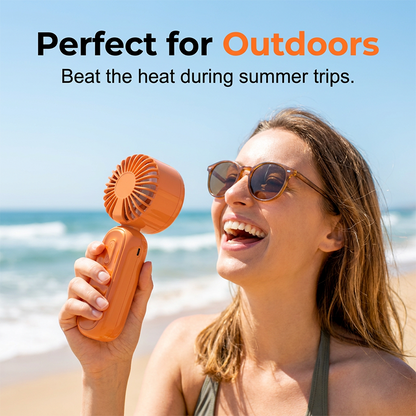 💦Summer Hot Sale🧊Portable Handheld Digital Display Cooling Fan