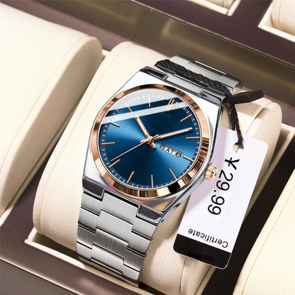 🥳 50% OFF! 🥳 Men’s Quartz Watches & Understated Luxury