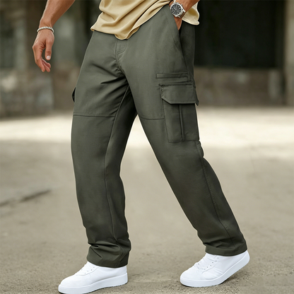🎉👖 50% OFF Cargo Pants for Men – Relaxed Fit + Straight Leg | Comfortable & Durable ✅