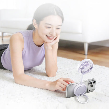 ⏰💰 50% OFF – Ultra-Lightweight USB-C Mini Fan – Pocket-Sized Cooling! | Fast Charge, Long Battery | Summer Essential ☀️💨❄️