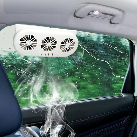 ⏰🔥 50% OFF ! 🚗☀️ Solar Car Exhaust Fan – Keep Your Vehicle Cooler & Fresher Instantly 🌬️✨