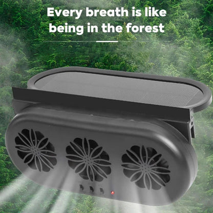 ⏰🔥 50% OFF ! 🚗☀️ Solar Car Exhaust Fan – Keep Your Vehicle Cooler & Fresher Instantly 🌬️✨