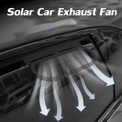 ⏰🔥 50% OFF ! 🚗☀️ Solar Car Exhaust Fan – Keep Your Vehicle Cooler & Fresher Instantly 🌬️✨