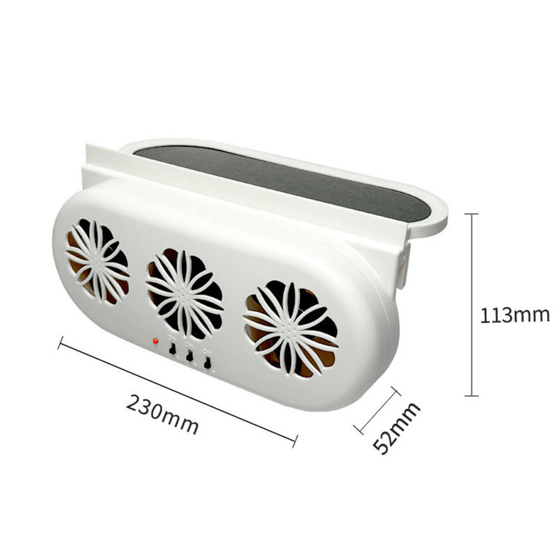 ⏰🔥 50% OFF ! 🚗☀️ Solar Car Exhaust Fan – Keep Your Vehicle Cooler & Fresher Instantly 🌬️✨