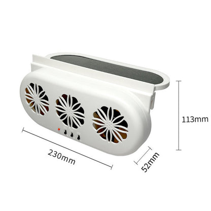 ⏰🔥 50% OFF ! 🚗☀️ Solar Car Exhaust Fan – Keep Your Vehicle Cooler & Fresher Instantly 🌬️✨