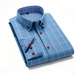 🎁2026 New Arrivals 50% OFF💥Men's Modern Fit Windowpane Shirt – Tailored cut, breathable cotton & classic check – perfect for office, smart casual or summer events ✨