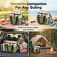 🧺2026 Summer Picnic New Arrival 50% OFF! ☀️ Large Capacity Insulated Cooler Bag for Picnics & Outdoors，Insulated & Water-Resistant, Easy To Clean.