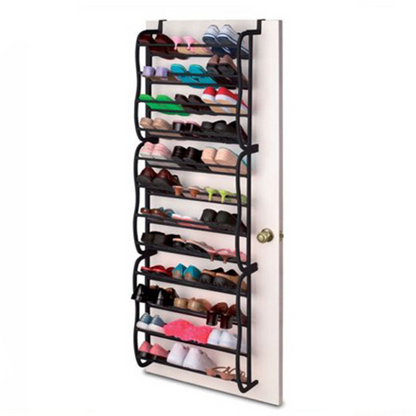 👟 50% OFF NOW! 🏆 Over-the-Door Shoe Rack Organizer – 24 pockets & tool-free install – Fits standard doors, holds up to 24 pairs – perfect for entryway or closet 🚪✨