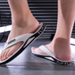 👣New Arrival 50% OFF! ☀️Ultra-Soft Sole Sporty Flip Flops for Men，Ultra-Soft SolePerfect For Beach, Gym & Daily Wear! ☀️🏋️‍♂️🌊