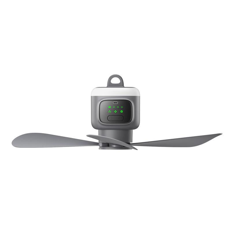 NOW 50% OFF！🌀 💡 Rechargeable Hanging Fan with Light – Cordless, practical & perfect for home, camping and travel 🏠 ⛺ ✨