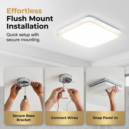 💡 50% OFF NOW ! ⚡ Modern Square LED Ceiling Light – Energy Saving, Ultra Slim Panel & Bright Even Home Lighting ✨