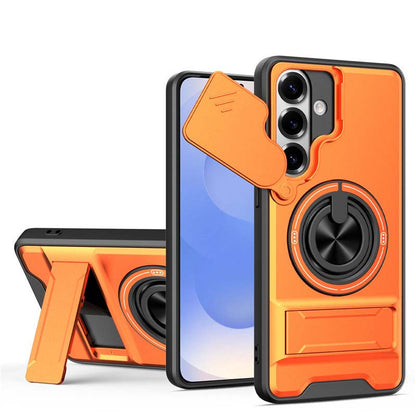 📱 50% OFF! ⏰ Samsung Phone Case – Heavy-duty with camera cover & ring stand – Shockproof, precise cutouts & 360° rotating grip – all-around protection 🔒