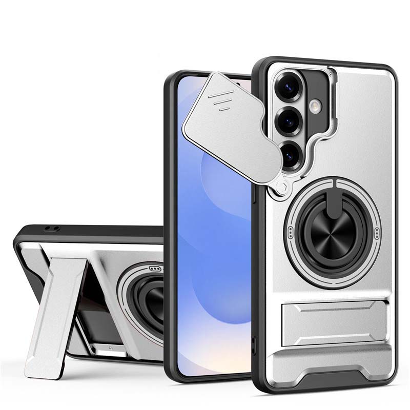 📱 50% OFF! ⏰ Samsung Phone Case – Heavy-duty with camera cover & ring stand – Shockproof, precise cutouts & 360° rotating grip – all-around protection 🔒