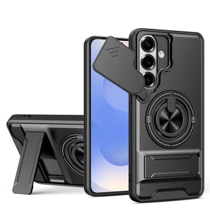 📱 50% OFF! ⏰ Samsung Phone Case – Heavy-duty with camera cover & ring stand – Shockproof, precise cutouts & 360° rotating grip – all-around protection 🔒