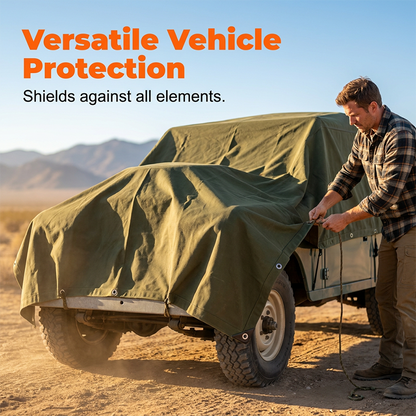 📢📢50% OFF !! ⏰Heavy-Duty Waterproof Tarp