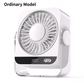 💐50% OFF ! 🔄🖥️ Desk & Wall Fan with LED Display – Portable, Quiet, 3 Speeds