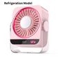 💐50% OFF ! 🔄🖥️ Desk & Wall Fan with LED Display – Portable, Quiet, 3 Speeds