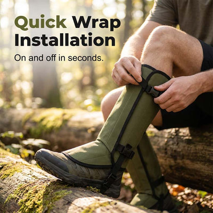 🥳2026 HOT SALE🥳💞50K+ SOLD!🏔️❄️ 50% OFF! Waterproof Gaiters for Hiking – Desert to alpine, all‑weather protection. Non‑slip fit, durable fabric. Step anywhere! 🌍✨