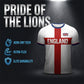 👕 50% OFF! England Football Tee – Red Cross & Flag Graphic, Athletic Fit, Breathable for World Cup 2026 🏆⚽