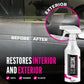 ✨🚗 Plastic & Trim Restorer Spray – Brings Black Back! | UV Protection ✅
