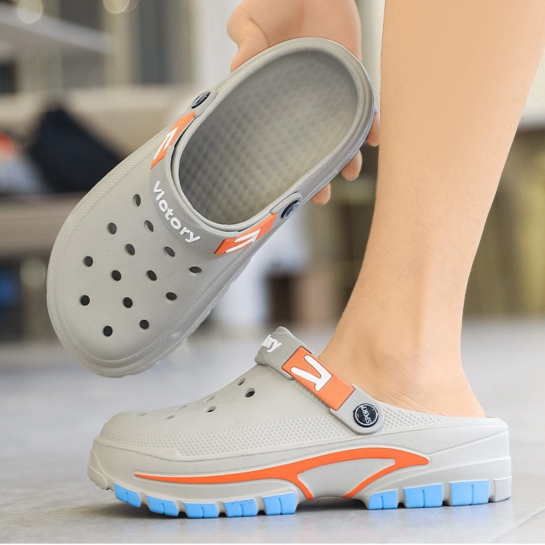 🎁2026 New Arrivals 50% OFF💥Men's Breathable Slip-On Sandals – 2-in-1, Lightweight, Non-Slip 🌊