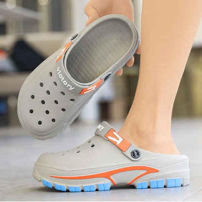 🎁2026 New Arrivals 50% OFF💥Men's Breathable Slip-On Sandals – 2-in-1, Lightweight, Non-Slip 🌊