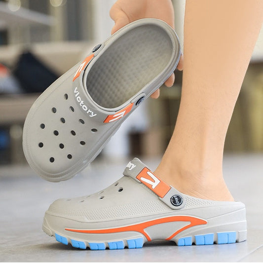 🎁2026 New Arrivals 50% OFF💥Men's Breathable Slip-On Sandals – 2-in-1, Lightweight, Non-Slip 🌊