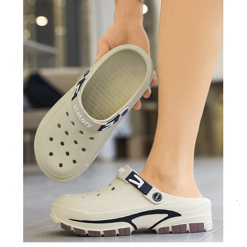 🎁2026 New Arrivals 50% OFF💥Men's Breathable Slip-On Sandals – 2-in-1, Lightweight, Non-Slip 🌊