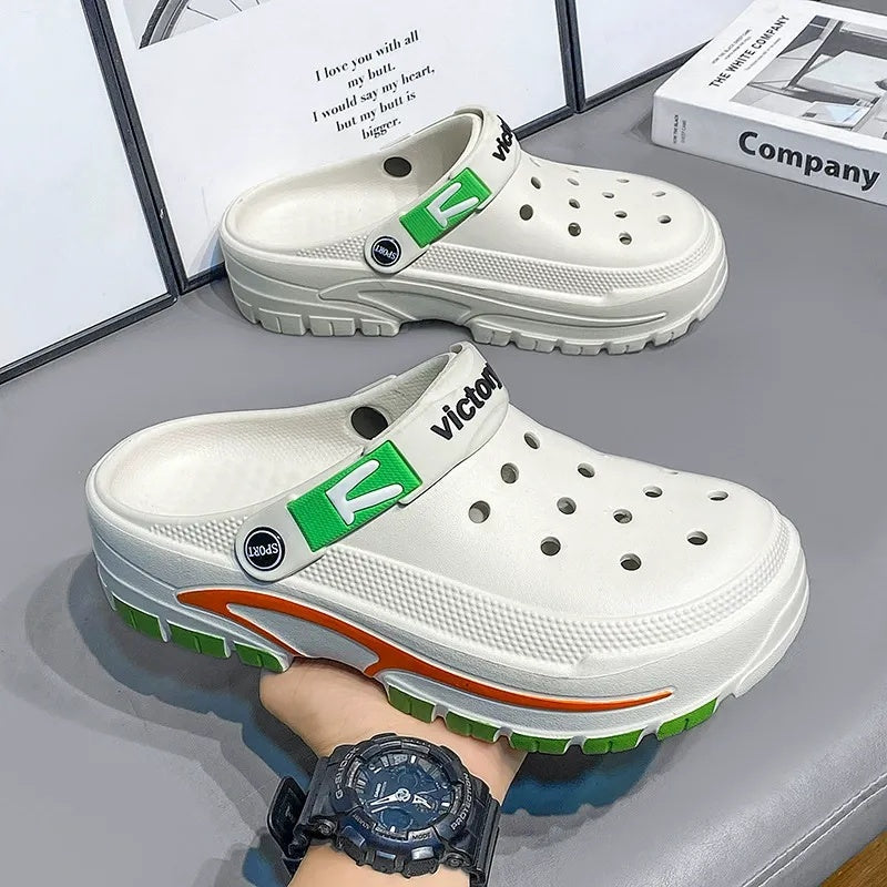 🎁2026 New Arrivals 50% OFF💥Men's Breathable Slip-On Sandals – 2-in-1, Lightweight, Non-Slip 🌊