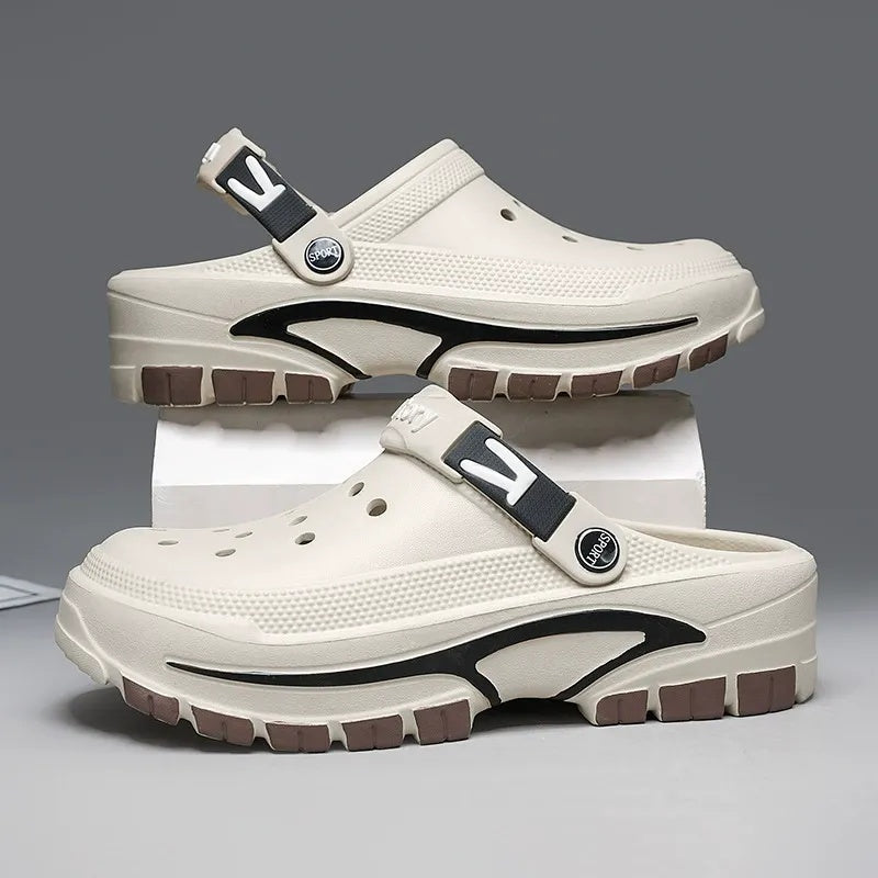 🎁2026 New Arrivals 50% OFF💥Men's Breathable Slip-On Sandals – 2-in-1, Lightweight, Non-Slip 🌊
