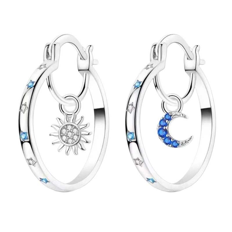 🎁New Arrival 50% OFF💥Celestial Double Layer Hoop Earrings
