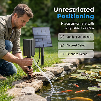 🔥50% OFF!!🔥 Solar Pond Aerator with Air Pump