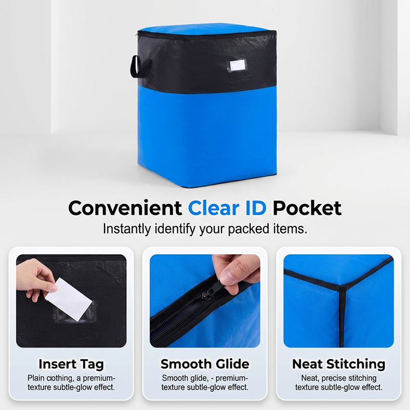 ⏰💰 50% OFF –Collapsible Storage and Moving Bag – Heavy-duty handles & zippered closure – Folds flat, perfect for moving, travel or closet organization – reusable & easy to clean 📦🧳