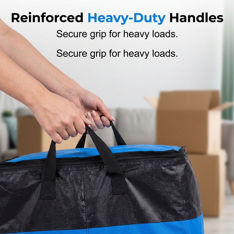 ⏰💰 50% OFF –Collapsible Storage and Moving Bag – Heavy-duty handles & zippered closure – Folds flat, perfect for moving, travel or closet organization – reusable & easy to clean 📦🧳