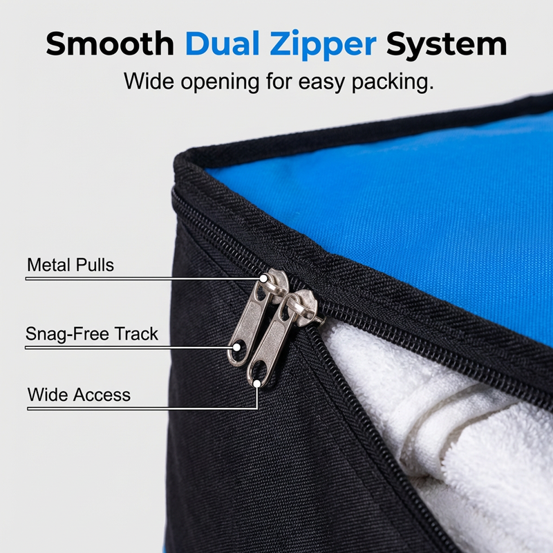 ⏰💰 50% OFF –Collapsible Storage and Moving Bag – Heavy-duty handles & zippered closure – Folds flat, perfect for moving, travel or closet organization – reusable & easy to clean 📦🧳