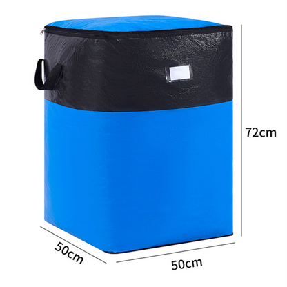 ⏰💰 50% OFF –Collapsible Storage and Moving Bag – Heavy-duty handles & zippered closure – Folds flat, perfect for moving, travel or closet organization – reusable & easy to clean 📦🧳