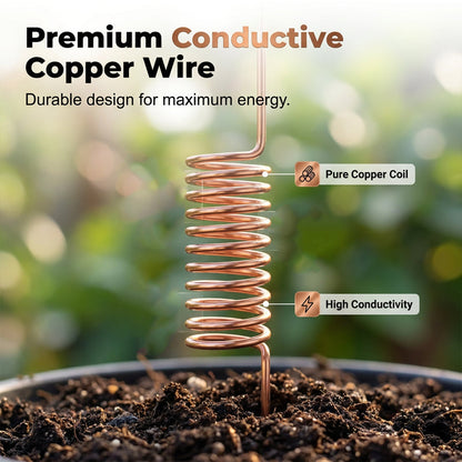 🔥 50% OFF-Copper Spiral Antenna Plant Stakes🌻🌻