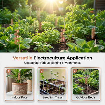 🔥 50% OFF-Copper Spiral Antenna Plant Stakes🌻🌻