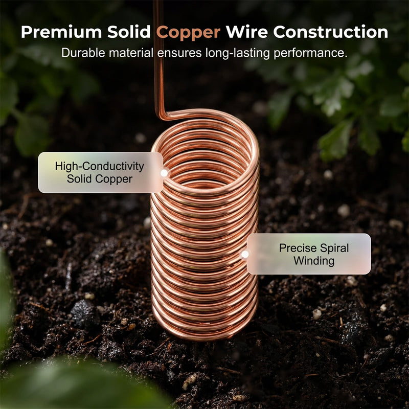 🔥 50% OFF-Copper Spiral Antenna Plant Stakes🌻🌻