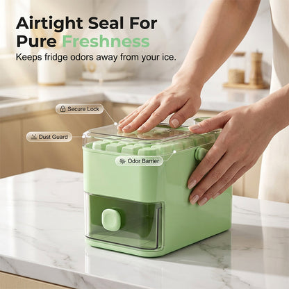 🔥50% OFF NOW! 🧊 Ditch the struggle. Press down, watch the ice plopinto the bin. Zero effort, max ice. 🚀