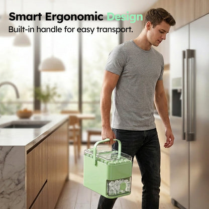 🔥50% OFF NOW! 🧊 Ditch the struggle. Press down, watch the ice plopinto the bin. Zero effort, max ice. 🚀
