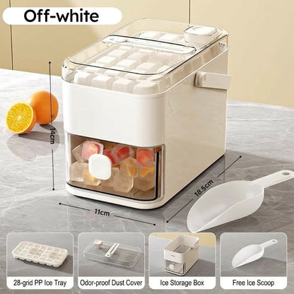 🔥50% OFF NOW! 🧊 Ditch the struggle. Press down, watch the ice plopinto the bin. Zero effort, max ice. 🚀