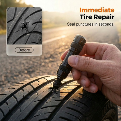 Tubeless Tire Repair Kit – Aluminum Case