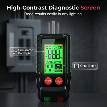 📢📢50% OFF !!!⏰Digital Circuit Breaker Finder and Outlet Tester Kit