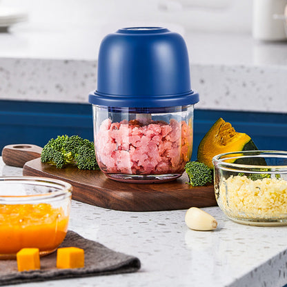 🔥HOT SALE 50% OFF🧑‍🍳Cordless Multifunctional Mini Electric Food Processor, Wireless Portable Kitchen Chopper for Minced Meat, Garlic & Baby Puree, Fast Food Prep Kitchen Helper