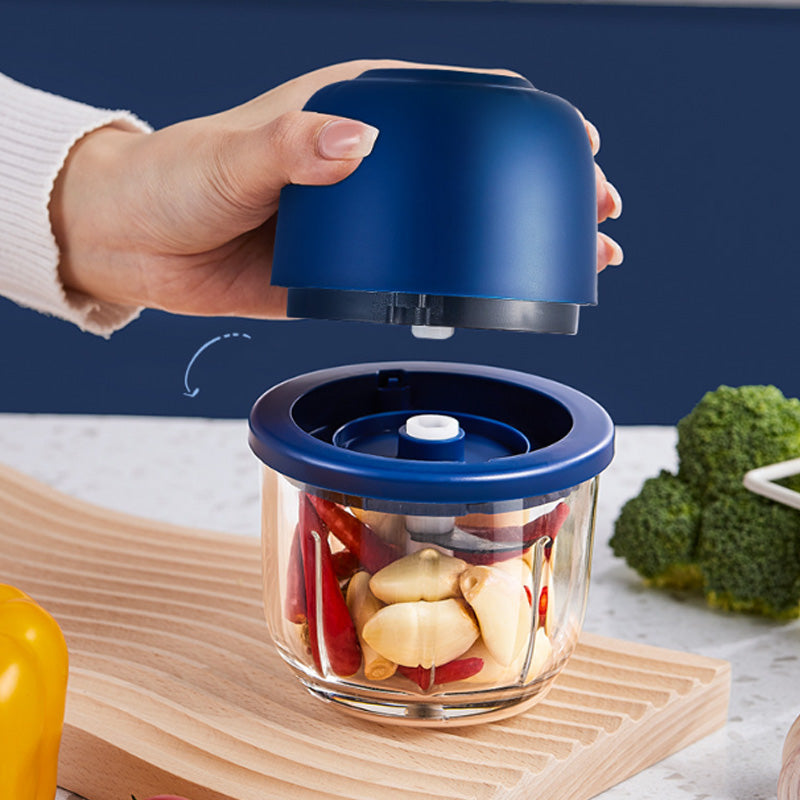 🔥HOT SALE 50% OFF🧑‍🍳Cordless Multifunctional Mini Electric Food Processor, Wireless Portable Kitchen Chopper for Minced Meat, Garlic & Baby Puree, Fast Food Prep Kitchen Helper